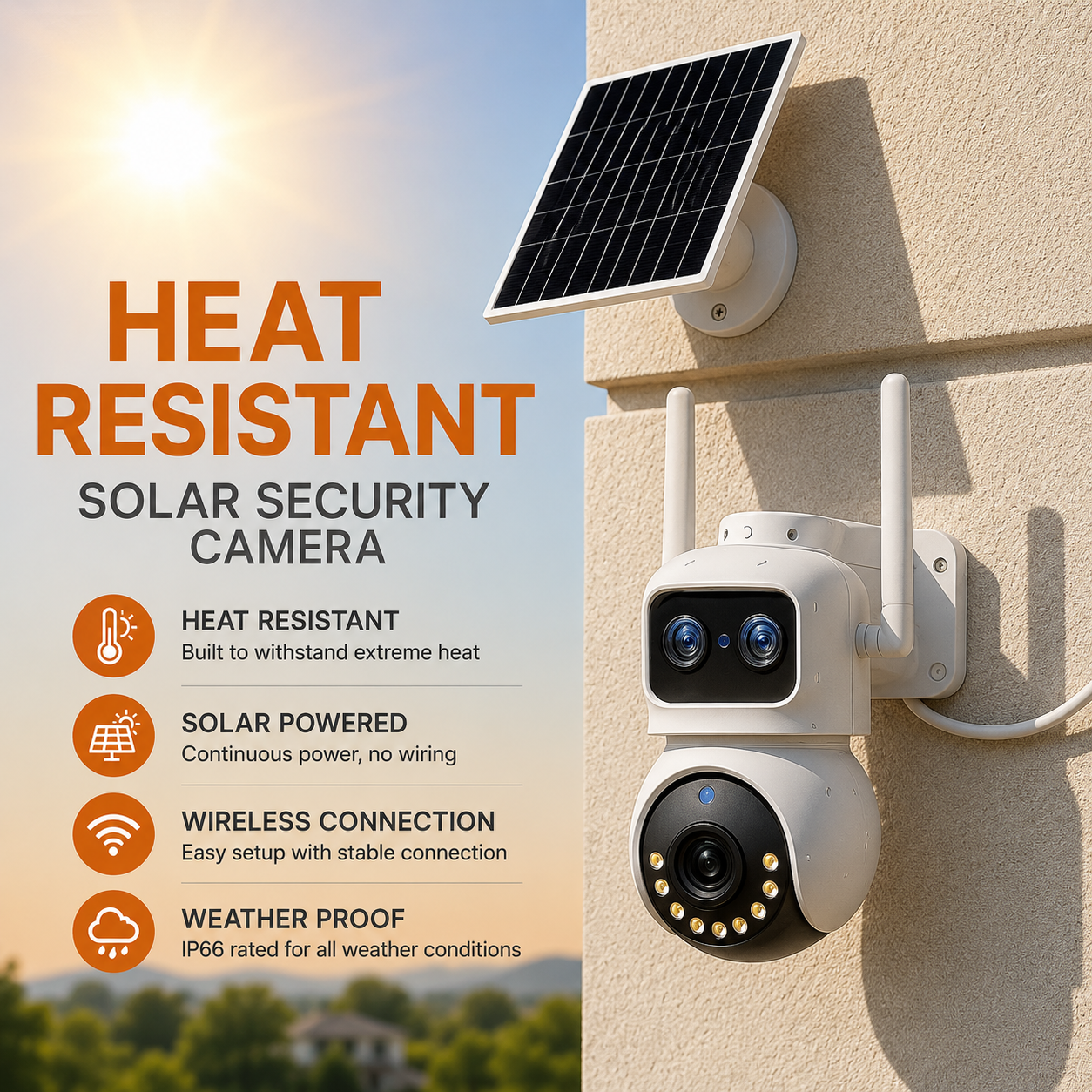 Solar CCTV Camera
